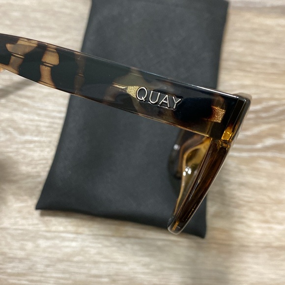 Quay Afterhours Tortoise Shell Sunglasses Brown - Picture 12 of 15